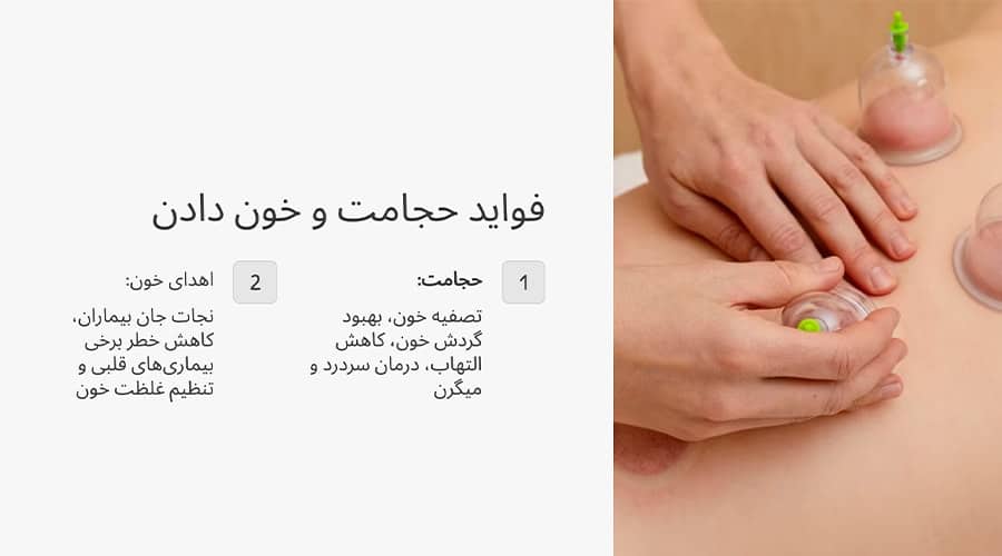 تفاوت حجامت با خون دادن از لحاظ فواید