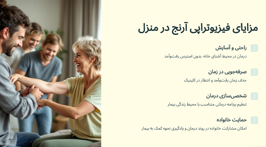 مزایای فیزیوتراپی آرنج در منزل