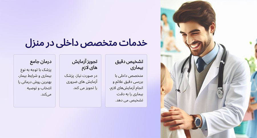 خدمات متخصص داخلی در منزل 
