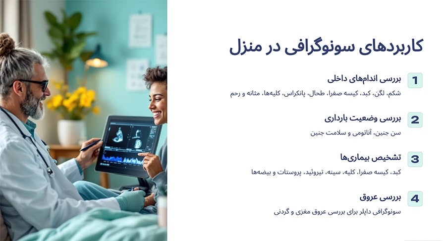 کاربرد سونوگرافی در منزل