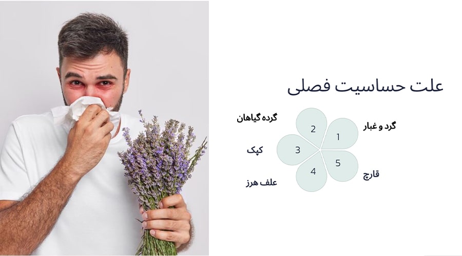 علت حساسیت فصلی