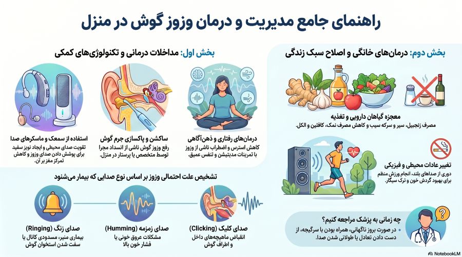 راهنمای جامع وزوز گوش