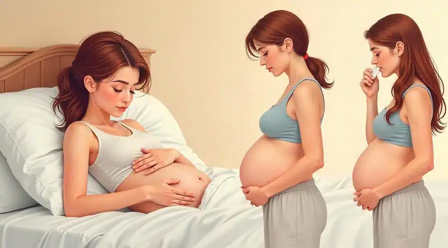 علائم بارداری در ماه اول چیست؟