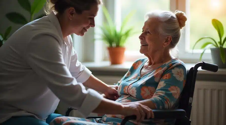 مراقبت از بیمار سکته مغزی در منزل