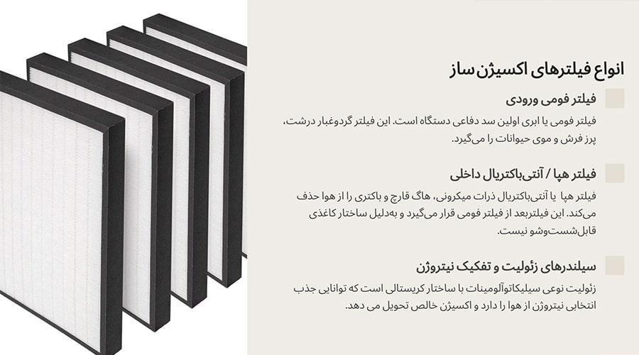 تعویض فیلتر دستگاه اکسیژن ساز؛ راهنمای انواع آن