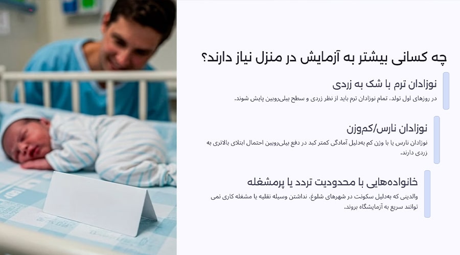 چه کسانی بیشتر به آزمایش در منزل نیاز دارند؟
