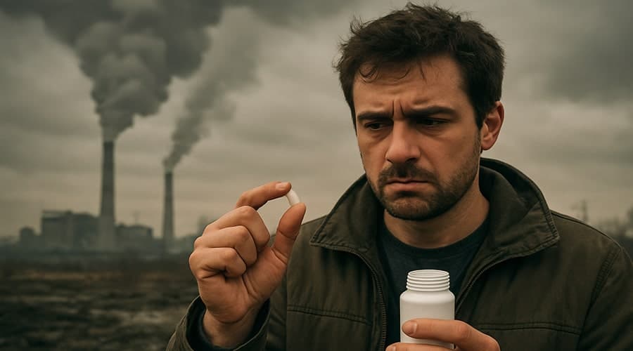 بهترین دارو برای آلودگی هوا