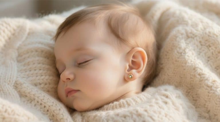 مراقبت‌های بعد از سوراخ کردن گوش نوزاد