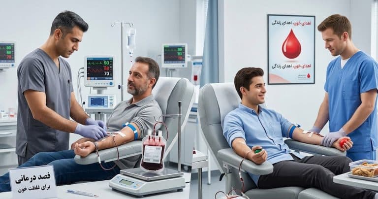 برای غلظت خون فصد بهتر است یا خون دادن؟