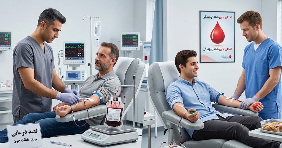 برای غلظت خون فصد بهتر است یا خون دادن؟